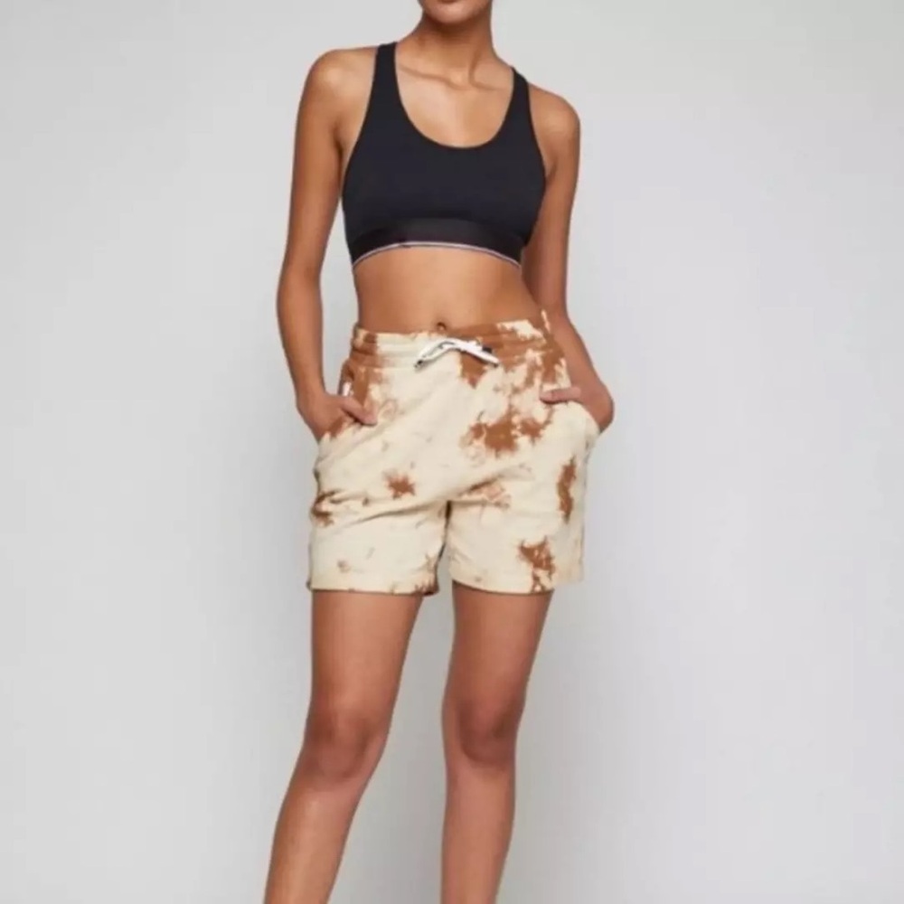 FourLaps Athletic Rush Shorts Russet Tie Dye Women’s Size S